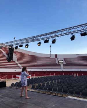 Anne Roumanoff Instagram - Trac et excitation. Comme une première fois ... #palavas les flots #reprise du spectacle
