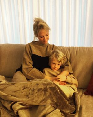 Annelien Coorevits Instagram - My man 💙 #Luís  Homewear by @ac.by.annelien