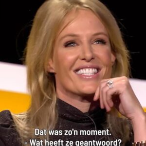 Annelien Coorevits Instagram - Dat noem je pas een eerste indruk maken! 😬 #dsmtw vanavond in de app van GoPlay en op Play4.