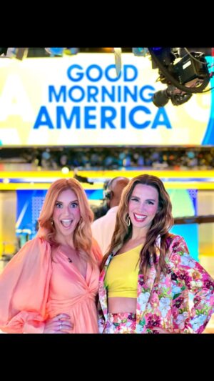 Anneliese van der Pol Instagram - Thank you for having us @goodmorningamerica 

@bignamebitches @thechristycarlsonromano @thepodco