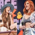 Anneliese van der Pol Instagram - Thanks for having me and my belly button @chicksintheoffice . We ❤️ you Austin TEXAS! @thechristycarlsonromano @bignamebitches
