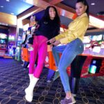 Annie Ilonzeh Instagram - Fun and games with my bestie @claudiajordan 📸 @kingbach Tag your besties below 🤙🏾 #pic #loveyou