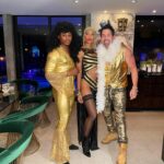 Annie Ilonzeh Instagram - Halloween ‘21 . #happyhalloween #tillnexttime #goldteam