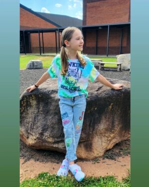 Anniston Price Instagram - ADORABLE ALERT: Justice has a new Stranger Things 4 line in collaboration with @strangerthingstv!

THANK YOU @justice for the sneak peak of your super fun, adorable, and comfy line! We LOVE it! (Swipe to see some of our favorites!)

Check out @justice exclusively at @walmart to find out when this line will hit the stores.