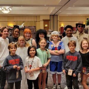 Anniston Price Instagram - About this weekend....Ancient City Con was EPIC, and we LOVED every minute we got to spend with our awesome STRANGER THINGS family and fans! 

@chloeadona @the_green_twins @oliviasembra @christianganiere @jeremiahfriedlander @raphael_luce @aidanfishermusic @bentley_williams_ @abelita_pr @ancientcitycon