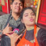 Anshita Akbarsha Instagram - My Cooku with comali family 🧿🤍 #happy #love #frenship #vijaytelevision #cwc #cec5 #memories #cookuwithcomali #fun #funtym