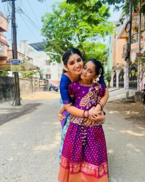Anshita Akbarsha Instagram - My bby @_kanmani_meenatchi_