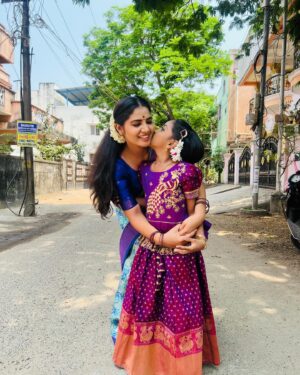 Anshita Akbarsha Instagram - My bby @_kanmani_meenatchi_