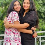 Anshita Akbarsha Instagram - Smile makes us always perfect 😊❤️ #trending#vibes #sisterlove #forever #sister #instagram