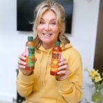 Anthea Turner Instagram – If you are a big Ed Seeran Fan you’ll like ……..He and his mate Ted have made some hot chilli sauce 🥵 

It’s called Tingly Ted’s and if you hop over to his insta @tinglyteds you can find out more about his best friend Ted and what they get up to!! 🌶️

Sweatshirt @mountainwarehouse