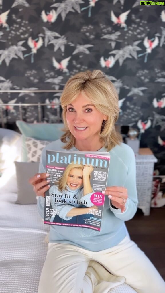 Anthea Turner Instagram - Delighted (actually over the moon) to be one of the judges in the The Platinum Beauty Awards 24. @platinummaguk I know many of you love this magazine and will be as excited as me to see short list and results. I always read Platinum cover to cover so great value for money. This month - Went straight to beauty ed Dotty Monaghan for her tips and ordered an Ilia Multi-Stick @iliabeauty Then on to resident fashion expert Gail Rolf, I knew her years ago when she styled me for Tater, she’s a must read. Gail @myageisirrelevant has the fashion knack when it comes to putting pieces together. One ‘story’ she’s created for this month I actually have the pieces in my wardrobe, just never thought of styling them in the same way - But I will now, do give her a follow. @janepmoore and @louiseminchin author of Fearless Adventures of Extraordinary Women writes a column ‘Fit and Fearless’ So all the inspirational women are Platinum girls 🫶 On the home front - Kitchen looking so much better but have a cold so feeling v sorry for myself, don’t think it’ll last long, but when I’ve posted this I’ll be running a magnesium bath having a couple of @leapfrogremedies Immune with Lactoferrin C and Zinc a bowl of soup and bed 🥣 🛌 Nt Nt 😴