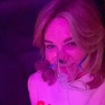 Anthea Turner Instagram – So grateful to have met the gang @hum2n -Dr Mohamed Enayat @bydr.e is an inspiration and I’m soaking up everything I can learn about staying fitter for longer. 

Dr Taher Mahmud, who I’m in the Hyperbaric Oxogen Chamber with, is ‘The Bone Master’ with the help of him @londonosteoporosisclinic @biodensity @garyrhodes360 my diagnosis of Osteopenia has halted in decline and now reversing. 

* In a hyperbaric oxygen therapy chamber, the air pressure is increased 2 to 3 times higher than normal air pressure. 
Under these conditions, your lungs can gather much more oxygen, this extra oxygen helps fight bacteria, and triggers the release of growth factors and stem cells promoting healing. 

Home now writing for My Weekly and looking forward to seeing  @kirsty_gallagher_ tomorrow at her book launch 🫶👐💫🪐