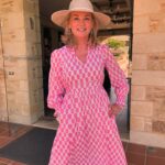Anthea Turner Instagram – Feeling pretty in pink completely loving this gorgeous dress from @aspigalondon such an easy throw on number for holiday. Styled with of course a hat (which u will wear at all given opportunities) who doesn’t love a hat on holiday?

Pictures taken when filming @mistralsinglesgr in Crete last week 🇬🇷

Dress – @aspigalondon 
Flip flops – @havaianas