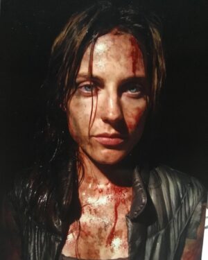 Antje Traue Instagram - Painful times... #throwback #shooting #pandorum #scifi #movie #babelsberg #benfoster #kino #cinema directed by @krisslalf