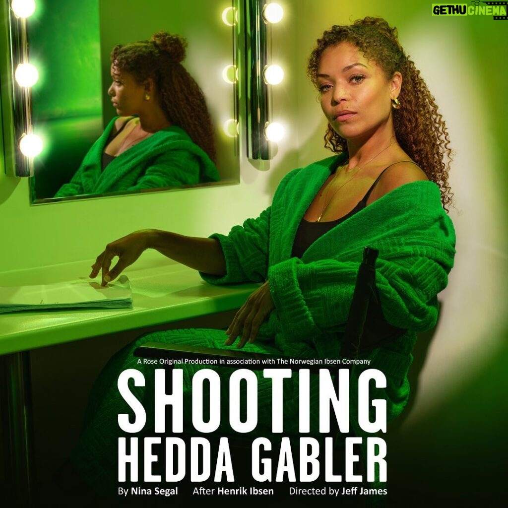 Antonia Thomas Instagram - First look at Hedda Gabler👀 Shooting Hedda Gabler they’ll do whatever it takes to get the shot🎬 a new play by Nina Segal after Henrik Ibsen Directed by Jeff James A Rose Original Production in association with @thenorwegianibsencompany Starring @althomas1 (Lovesick, Misfits, The Good Doctor) as Hedda, with Christian Rubeck (Succession, Then You Run), @iamavi_nash (Silo, The Walking Dead, Black Mirror), @annadanishpastry (Emilia), @matildarhiannon (Persuasion) & Joshua James (Cyrano). 🎥World premiere at the Rose from 29 September 🎟 book now for a chance to win a weekend in Oslo @visitnorway ! link in bio 📸 @michaelwharley 💋 @kerieannlondon_ Design by @jenny_nicholas_design