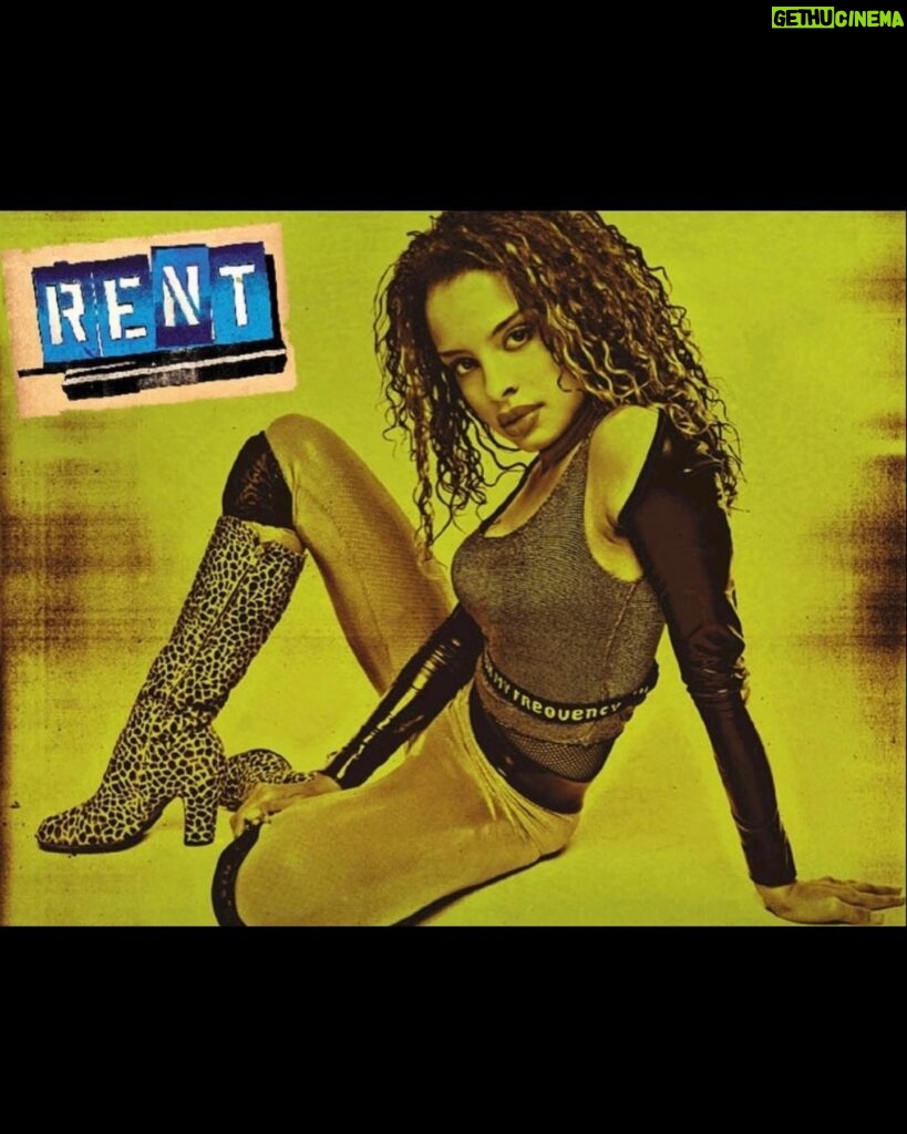 Antonique Smith Instagram - Tonight we celebrate 25 years of RENT!! 😍 This photo is me!! 👆🏾I had the honor of becoming the poster girl in 2003 and playing the incomparable Mimi Marquez on Broadway. Being in RENT was a life changing experience. I met some of my closest friends there and grew so much as an actor & singer!! What a training ground!!! 💪🏾 And a show about love....guess it impacted me in every way. 😊 Thank you Jonathan Larson for this masterpiece!! 🙏🏾🕊 The celebration tonight with the @nytw79 is gonna be so amazing. And probably emotional. 😩❤️❤️❤️❤️ #RENT #MeasureYourLifeInLove #SeasonsOfLove #RentOnBroadway