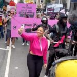 Antonique Smith Instagram - The climate march in NYC on Sunday to end fossil fuels was amazing! 75,000 of us marched to fight for our existence on the planet and to save millions of lives that are in jeopardy right now because they don't have clean air and clean water and those dying because of this crazy weather everyone's experiencing. That's only gonna get worse. And that's why we fight....to have people be more important than profits. And we will fight till we win. ✊🏾❤️ #NYCClimateMarch #NYCClimateWeek #StopPetrochemicals #EndFossilFuels