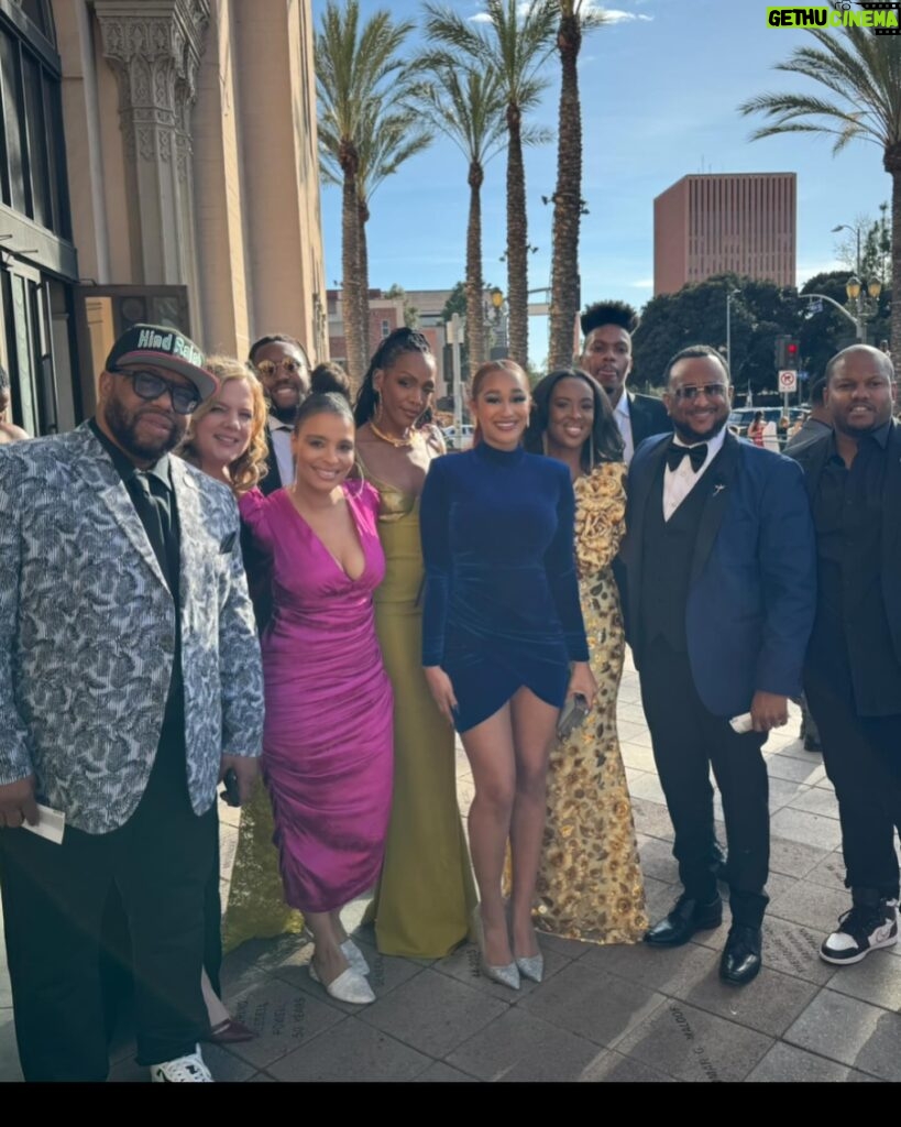 Antonique Smith Instagram - Fun weekend celebrating so many things!!! Celebrated us 💪🏾 at the NAACP Image Awards Saturday and hopped around Friday to celebrate the birthdays of my bros @producertommy and @davebrownusa and celebrated the 2 Image Awards nominations that my @hiphopcaucus family got!!!!! Felt good to be outside!! 🥰💃🏽 Which dress did you like?