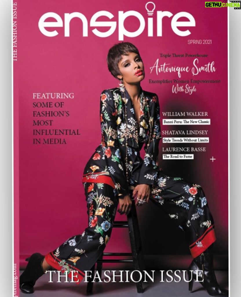 Antonique Smith Instagram - COVER GIRL! 😍 Thank you to @enspiremagazine for making me your Fashion Issue cover girl & for doing such a beautiful feature!! 🙏🏾 Thank you @yeahimfamous for penning the wonderful article!!!!! ❤️ And thank you to my photographer & glam squad for this very diverse & gorgeous shoot!! 📸 @aaronlacy 👗 @shatora.adrell 💄 @seanharrismakeup 💇🏾‍♀️ @themajorlook_productions The issue is out NOW!! Go get it!! 🙌🏾❤️ @enspiremagazine