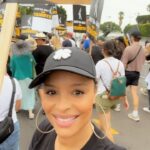 Antonique Smith Instagram - Yesterday was much needed for my spirit. Marching and rallying alongside my fellow actors in solidarity with the writers was really beautiful and inspiring. And I'll have this same feeling Sunday at the NYC Climate March! The foundational issue in both fights is corporate greed. 💔 We will fight till we win. ✊🏾❤️ #SagAftraStrong #SagAftraStrike #Power2Performers #PowerToThePeople