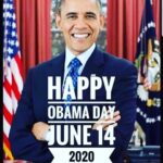 Antonique Smith Instagram - My President can sang!!! 🙌🏾🖤 Happy #ObamaDay!!! #AllBirthdaysMatter #bestpresidentever