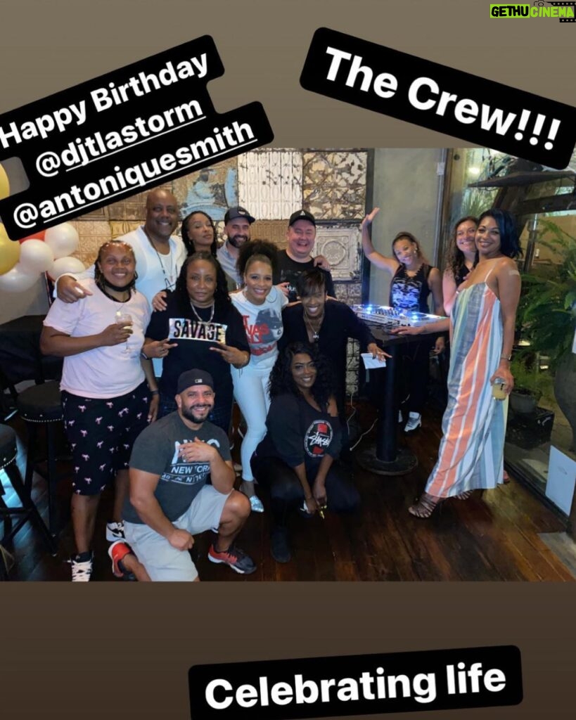 Antonique Smith Instagram - My birthday week was amazing! 😩 It started off #ClaimingMyThrone at the @heirsofafrika event last sunday!! I can't even describe the POWER in that room!!! I presented awards to some phenomenal women at the #InternationalWomenOfPower brunch!! It was a life changing gathering! Thank you @koshiemills for letting God use you to encourage and inspire us to walk in our power and royalty!! ❤️❤️❤️ And then later in the week, my sis @deltagirlnay threw me a surprise birthday party!!! We had so much fun dancing, eating and drinking. Swipe to see what happened after I had too much Chardonnay. 😂 Thank you sis for making me feel so special!!! ❤️❤️❤️ #Blessed #grateful #WalkingInMyPower #GettingTheseCoins 🤑