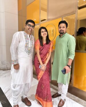 Anubha Sourya Sarangi Instagram - Diwali Party at ITC ❤️🪔🎉💃