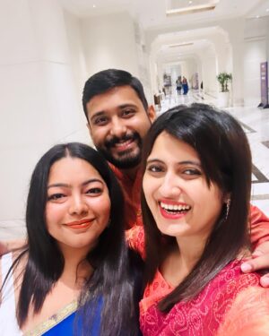 Anubha Sourya Sarangi Instagram - Diwali Party at ITC ❤️🪔🎉💃