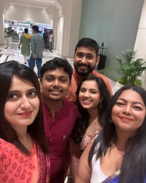 Anubha Sourya Sarangi Instagram - Diwali Party at ITC ❤️🪔🎉💃