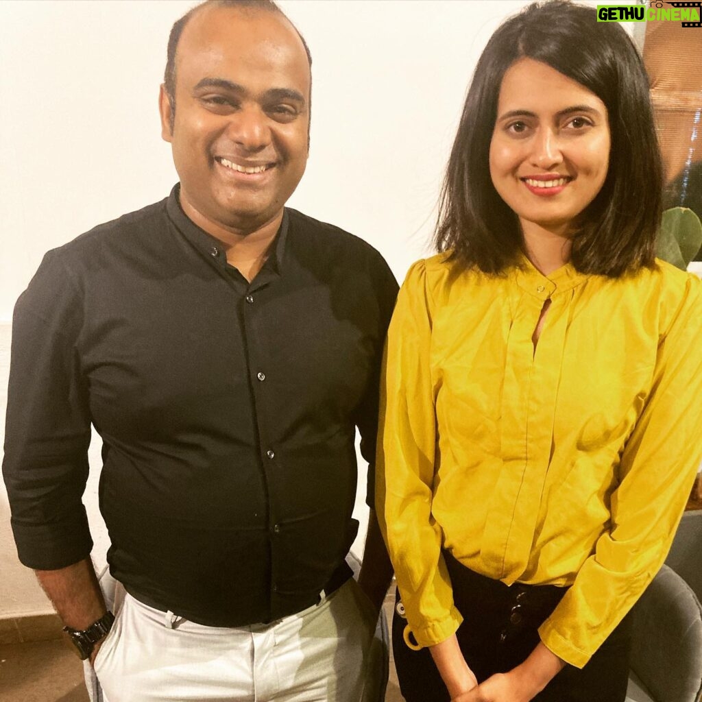 Anubha Sourya Sarangi Instagram - Feeling like a boss after meeting the startup guru himself - @itsraviranjan From Shark Tank India to VCATS , this man knows the ins and outs of entrepreneurship like no other. Thanks for the incredible insights and giving us the secret ingredients to a great pitch. Thank you @dshindia , @karandb73 @nivinjoseph for giving me this wonderful opportunity of organising the event. #StartupGoals #BossMove #RaviRanjan #SharkTankIndia #VCATS #GlobalStartupEcosystem