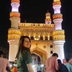 Anubha Sourya Sarangi Instagram – Where whispers of history grace the sky, Charminar stands as time flows by. In Hyderabad’s heart, a tale to share, a monument’s beauty beyond compare. 🕌✨ 

Another monument made for love …

#Charminar #HyderabadHues