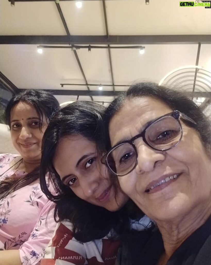 Anubha Sourya Sarangi Instagram - Mumma’s day well spent with both my Mummas. 🥰