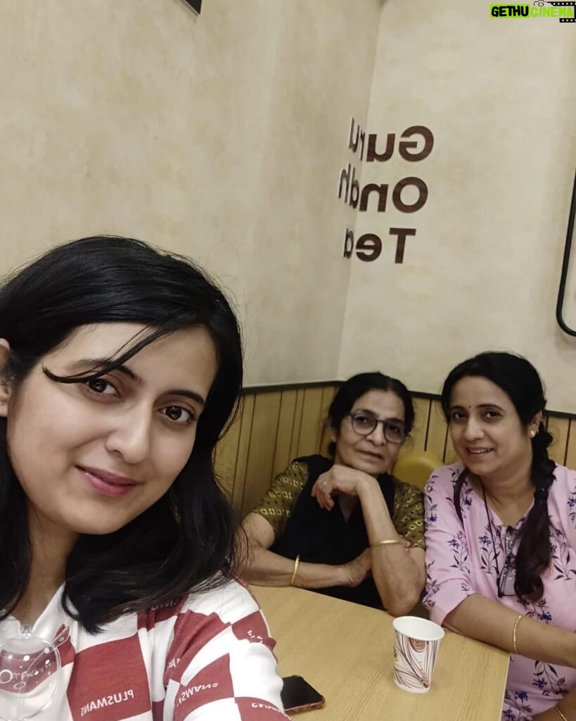 Anubha Sourya Sarangi Instagram - Mumma’s day well spent with both my Mummas. 🥰