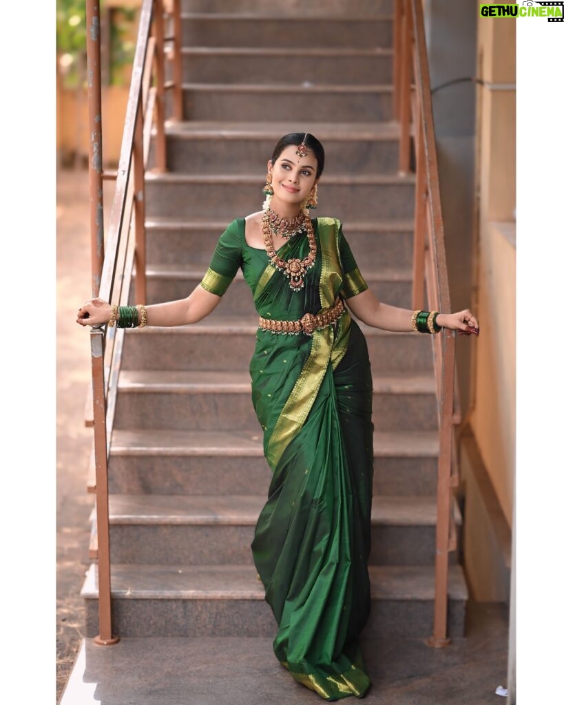 Anusha Hegde Instagram - ⭐️⭐️⭐️⭐️⭐️⭐️ Jewellery: @new_ideas_fashions Pc: @photo_people_studio