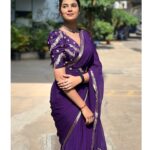 Anusha Hegde Instagram – ⭐️⭐️⭐️⭐️⭐️⭐️
Saree: @elegant_fashion_way 
Designed by: @oshinanil 
Hairdos: @ganesh_hair_architect 
Jewellery: @rental_jewellery_mohe