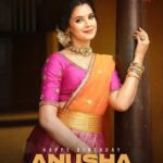 Anusha Hegde Instagram - Wishing a very happy birthday to our very own ‘Adhiradi Nayagi’ Eswari @anushahegde__official 😍!