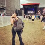 Anusha Viswanathan Instagram - Reading Festival Dump! 🩵💜💙 We got the clouds, the wind, the rain and the sun! What a day full of good vibes, music and magic. My feet were dead by the end of it but this festival was a bucket-list tick for sure! 💗 Thank you @ananyamusib for the best company. ☀️💕 . . . #readingfestival #musicfestival #musiclover #travel #love #fashion #festivalfashion #happy #bucketlistadventures #mood #wanderlust #black #nosering #billieeilish #hotmilk #tomodell #imaginedragons #travelblogger #lifestyleblogger #moodblogger