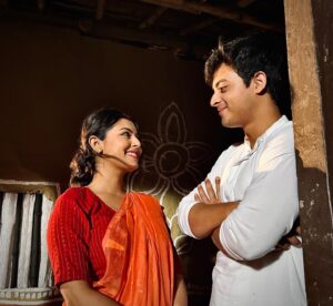 Anushka Goswami Instagram - সংসারে সব কাজে ধ্যানে জ্ঞানে হৃদয়ে রহো ॥😇