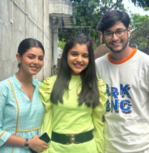 Anushka Goswami Instagram - Kunni’s family….#riazlaskar #kunni #anushkagoswami #gantchhora #starjalsha