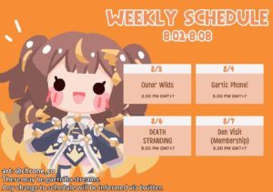 Anya Melfissa Instagram - 【WEEKLY SCHEDULE】

YT Channel: youtube.com/channel/UC727SQYUvx5pDDGQpTICNWg

Tags
General: #Anya_Melfissa
Fanart: #anyatelier
Fan name: #Melfriends
Livestream: #Liveissa

Note that fan submissions may be used in future activities.