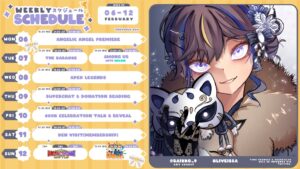 Anya Melfissa Instagram - 【WEEKLY SCHEDULE】

YT Channel: youtube.com/channel/UC727SQYUvx5pDDGQpTICNWg

Tags
General: #Anya_Melfissa
Fanart: #anyatelier
Fan name: #Melfriends
Livestream: #Liveissa

Note that fan submissions may be used in future activities.