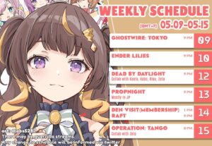 Anya Melfissa Instagram - 【WEEKLY SCHEDULE】

YT Channel: youtube.com/channel/UC727SQYUvx5pDDGQpTICNWg

Tags
General: #Anya_Melfissa
Fanart: #anyatelier
Fan name: #Melfriends
Livestream: #Liveissa

Note that fan submissions may be used in future activities.