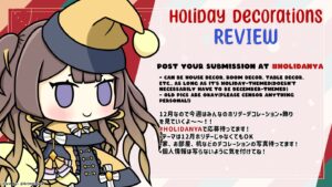 Anya Melfissa Instagram - HAPPY HOLIDAY! Selamat berlibur!
Submit your holiday-themed decorated room/table/house etc. with the hashtag #HOLIDANYA on Twitter and I might feature & review it on my holiday decorations review stream this sunday! :D