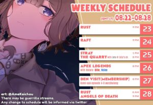 Anya Melfissa Instagram - 【WEEKLY SCHEDULE】

YT Channel: youtube.com/channel/UC727SQYUvx5pDDGQpTICNWg

Tags
General: #Anya_Melfissa
Fanart: #anyatelier
Fan name: #Melfriends
Livestream: #Liveissa

Note that fan submissions may be used in future activities.