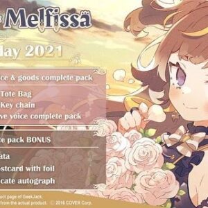 Anya Melfissa Instagram - 【GOODS】
My voice packs AND goods are now on sale UNTIL 12th April!

You can get a complete script&translation of the VP COMPLETE goods(totebag keyholder) if you purchase the commemorative complete pack! The tote bag is ALSO on sale separately!（╹◡╹）

hololive booth link: hololive.booth.pm/items/2806313
Geekjack link: https://www.geekjack.net/anya_melfissa_id
