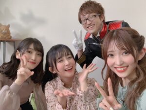 Aoi Koga Instagram - ざんなま♪ 
ご視聴ありがとうございました！
今回も新しい情報盛り沢山で楽しかったなぁ。
そう！今回からは、我々パーソナリティ陣にも新衣装が…！！✨
みんな似合っててとてもかわいいですね。
(まきまき大尉の新衣装は、はたして実現するのか…🤔笑)
装い新たによろしくお願いします！

そしてそして！
ゆうこ、お誕生日おめでとう〜！✨
今年もここでお祝いできるのがすごく嬉しいです。
これからも色んな記念日をみんなでお祝いして行きたいですね☺️

ご視聴ありがとうございました！
次回もお楽しみに❣️

#ざんなま 
#天華百剣 
#ゆうこおめでとう！すきだ！！
#お肉美味しく食べるんやで
#私はお寿司がいいです。