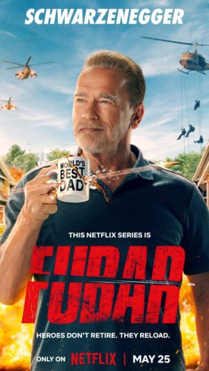 Aparna Brielle Instagram - Heroes don't retire. They reload. Catch me and the rest of @schwarzenegger's rag tag gang in our new series #FUBAR - only on @netflix May 25! ⚡️