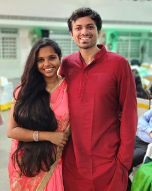 Aparna Narayanan Instagram - Happy 4th anniversary my love @skandhagopalan ❤️❤️ thank you for always having my back ❤️
#anniversary #love