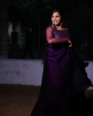 Aparna Narayanan Instagram - Gig diaries :) Got to dress up for a beautiful event in Coimbatore 😍

Dress - @_gina_couture 
Makeup & hair - @blushwithanki 
Photo & edit - @magicmomentsphotography.in 

#gigdiaries #gig #gigscenes #musician #performer #singer #vijaytelevision #vijaytv #supersinger9 #supersinger #ss9 #aparnanarayanan #happy #thursday #ootd #liveperformance #singersofinstagram