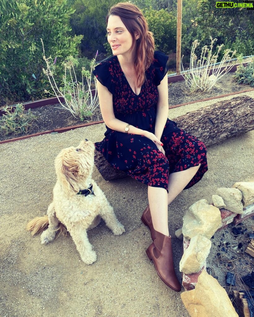 April Bowlby Instagram - Fall is here 🍂 This dress helps heal the earth @christydawn #farmtocloset #bodiedress #deadstockfabric #chelseaboot